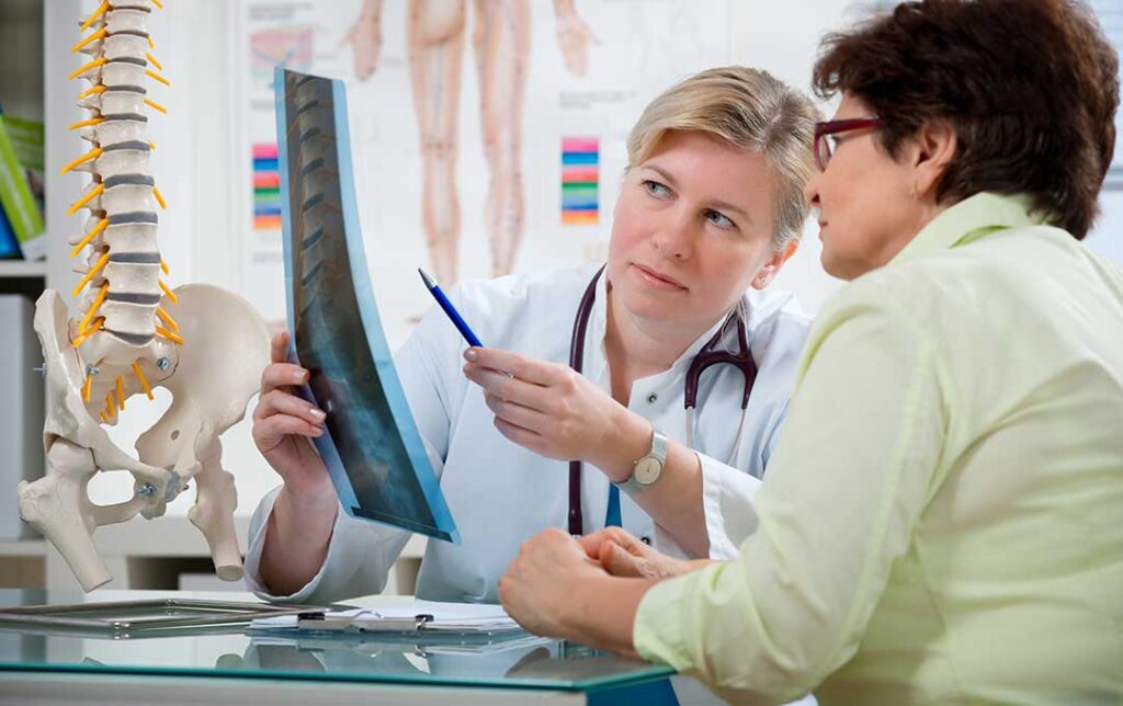 Chiropractic photo from Adobe Stock